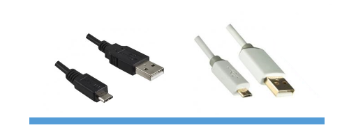 Cable micro USB y accesorios